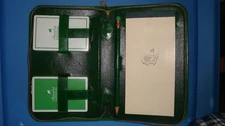 Rare UNUSED 1960's AUGUSTA NATIONAL Golf Club PLAYING CARD SET in CASE