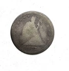 Cull 1877 Liberty Seated Silver Quarter 25c US Coin You Grade It A30