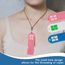 Sturdy Smooth High-Quality Functional Compact Lanyard-Attachable Referee Whistle