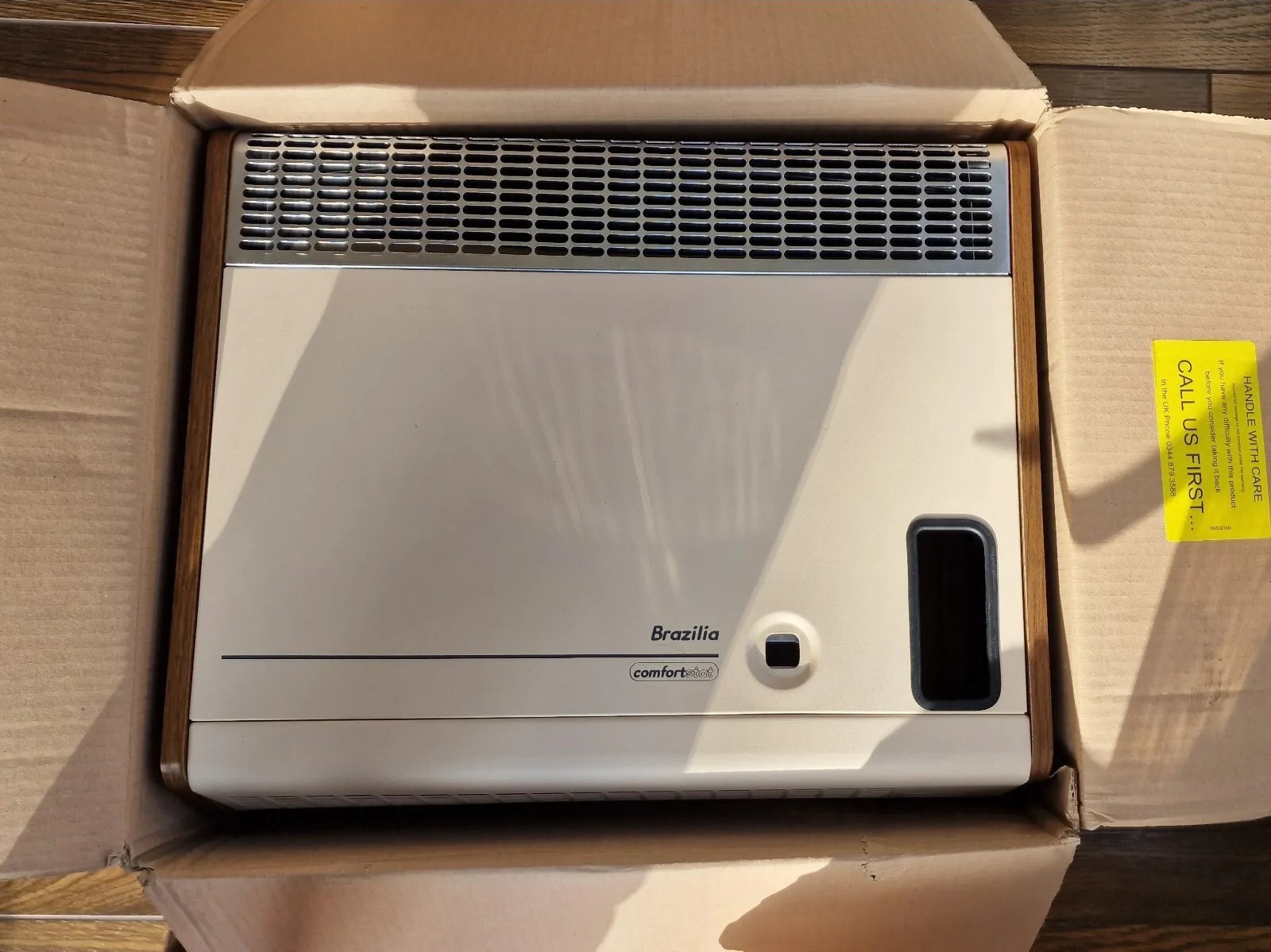Baxi wall heater. Valor Brazilia F8ST Beige & Oak Gas Wall Heater eBay