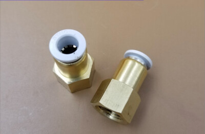 Z 5PCS NEW STNC Internal thread straight quick connector YPCF12-03 #D4