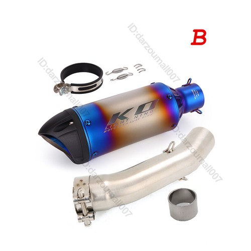 Slip On Exhaust Black Muffler Modified for Duke 390 250 125 Adventure 2020-2023 - Bild 6 von 13