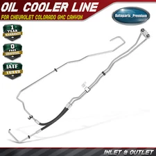 Inlet & Outlet Transmission Oil Cooler Line for Chevrolet Colorado GMC 2015 2016