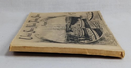 Cartolina d'epoca Stati Uniti Naval Training Station Newport RI libro USN - Foto 2 di 15