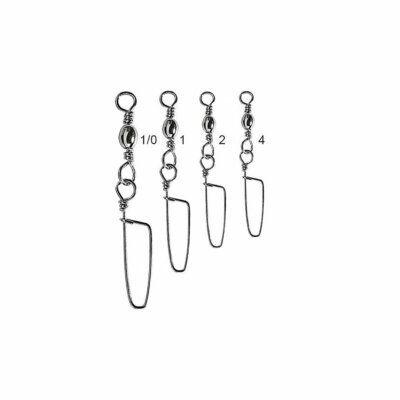 Tönnchenwirbel Easy Snap mit Karabiner Power Max JAXON