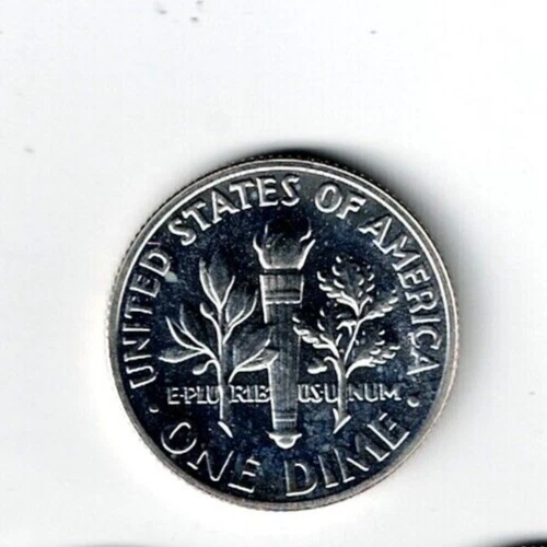 1958 Philadelphia Silver Proof Roosevelt Dime! - Image 2 of 2