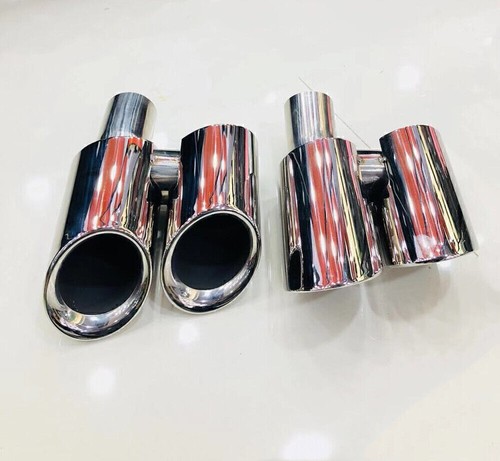Car Stainless Steel Silver Exhaust Muffler Pipe For Porsche panamera 2010-2013 - Picture 5 of 5