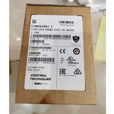 1PCS NEW Nidec C200-01200042A 0.75kw Replace M200-01200042A INVERTER#XR