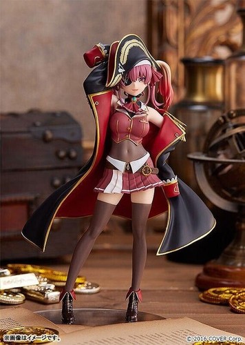 POP UP PARADE Hololive Production Houshou Marine Figure JAPAN OFFICIAL - Picture 5 of 8