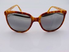 Vintage M586 Brown Marble Oval Sunglasses Frames Japan