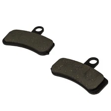 360 TWIN HARLEY DAVIDSON FRONT BRAKE PADS PREMIUM ORGANIC 2008-2017 FLST/FXD