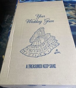 Wedding dress storage box