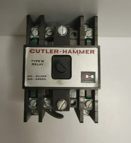 GUARANTEED! CUTLER-HAMMER 600V TYPE M RELAY 240V COIL D26MB