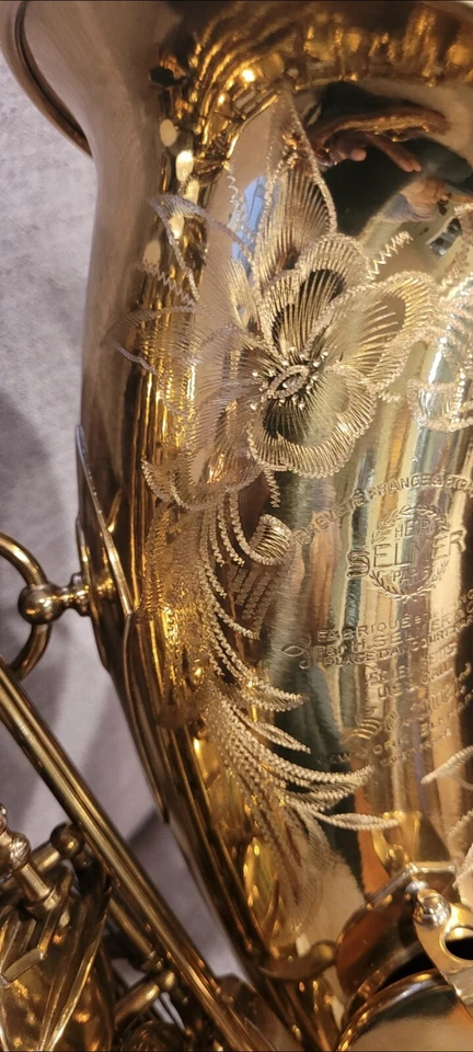 Saxofone tenor Selmer Paris ação super equilibrada SBA 1950 peça museu  - Imagem 2 de 4