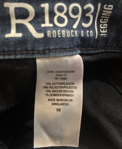 Roebucks & Co CB R1893 Jegging Women’s Sz 10, 5 Pocket Jeans, Perfect Condition! - Picture 7 of 8