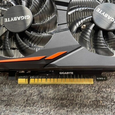 GIGABYTE GeForce GTX 1050 Ti 4GB 128-Bit GDDR5 ATX Video Cards GV