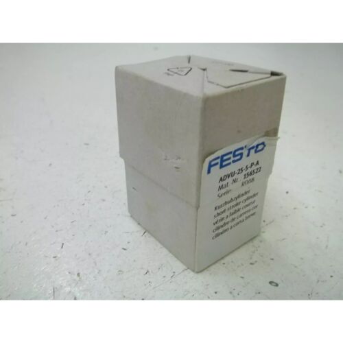 New Festo ADVU-25-5-P-A 156522 SHORT-STROKE CYLINDER