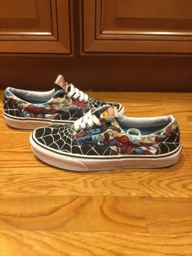 mens spiderman vans