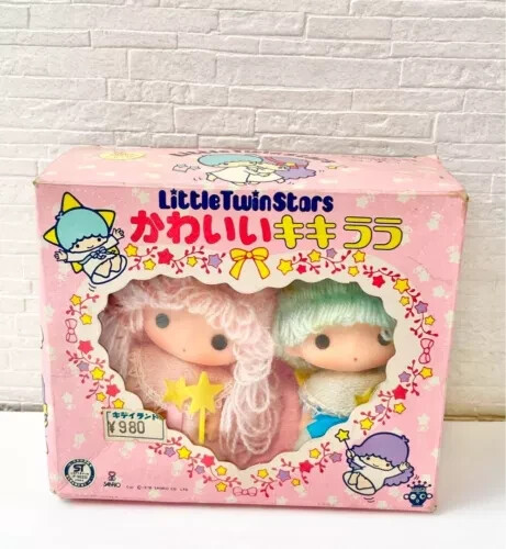 LittleTwin Stars Cute Kiki Lala Doll Sanrio 1976 Retro Rare With