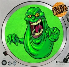 Slimer #3 Slip Mat 7" inch Slipmat Portablism Turntable Slip Mat DJ x1