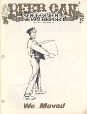 BCCA BREWERIANA BEER CAN COLLECTOR MAGAZINE SEPT OCT 77 ABA NABA ACME BOCK CANS