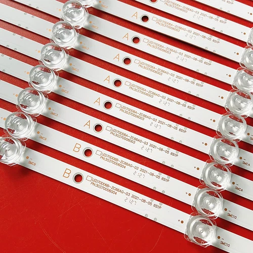 LED Hintergrundbeleuchtungsstreifen für ONN 100012588 100068378 LED70D06A-ZC66AG-03 30370006006 - Bild 5 von 11