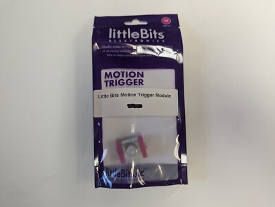1 NEW LITTLEBITS ELECTRONICS i18 motion trigger