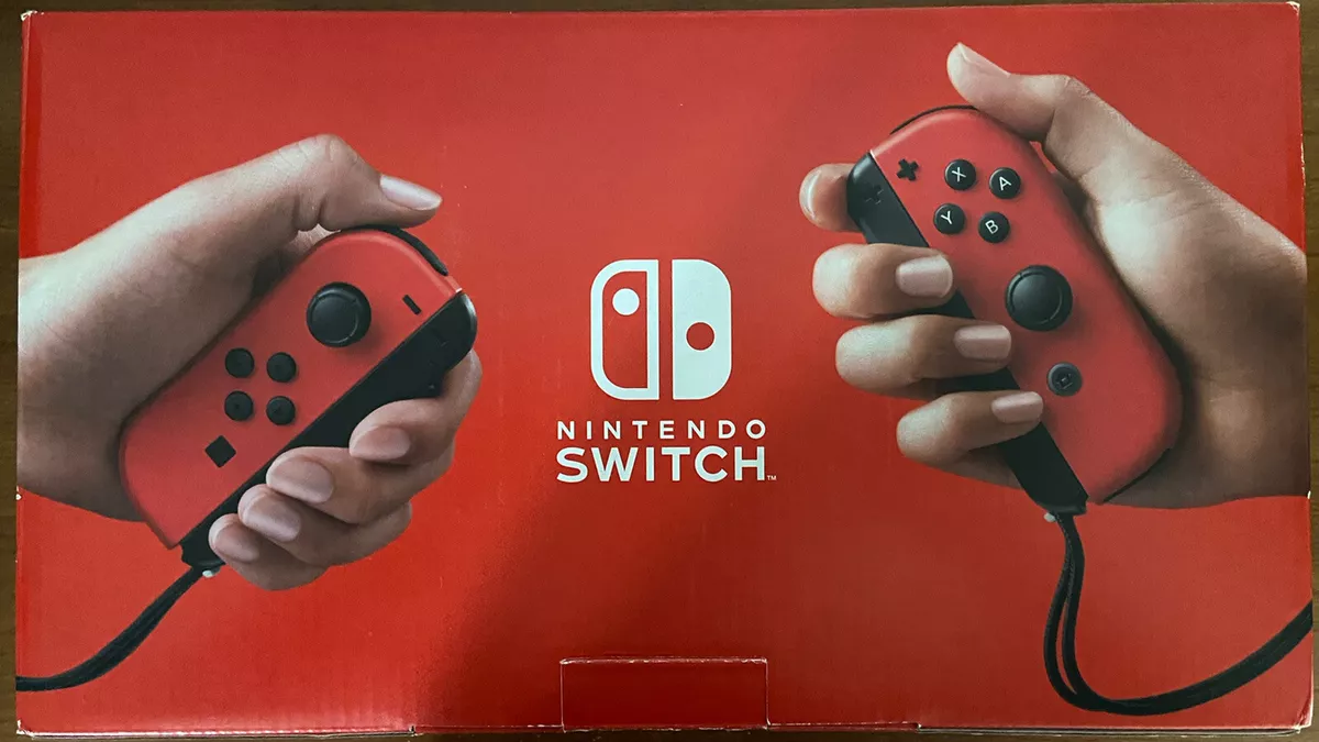 Nintendo Switch Bundle with Mario Red Joy-Con, $20  