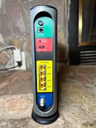 Motorola MG7315 Cable Modem 8x4 Docsis 3.0 + N450 No Power Supply - Picture 3 of 4