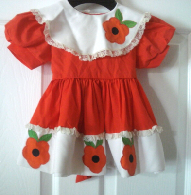 Vintage JCPenney Toddle Time Toddler Girls Red Dress White Collar Trim Size 2T | eBay Vintage JCPenney Toddle Time Toddler Girls Red Dress White Collar Trim Size 2T | eBay