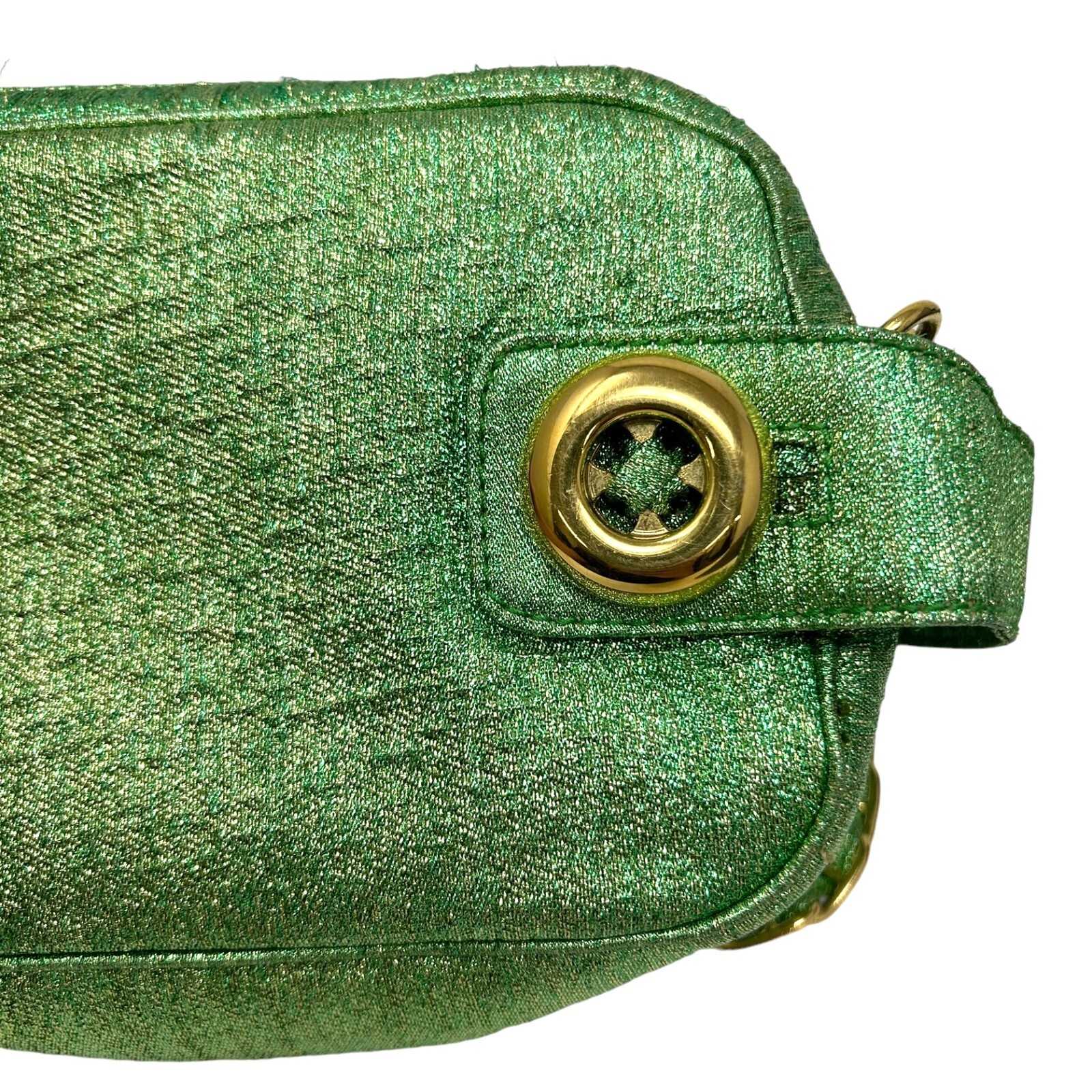 PRADA Vintage Logo Crossbody Bag Shoulder Bag Green N… Gem