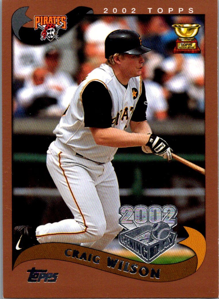 2002 Topps Opening Day Craig Wilson Card #127 Pittsburgh Pirates