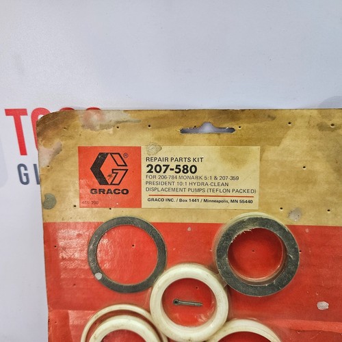 Graco 207-580 Repair Kit for Displacement Pumps OEM NEW - Picture 3 of 9