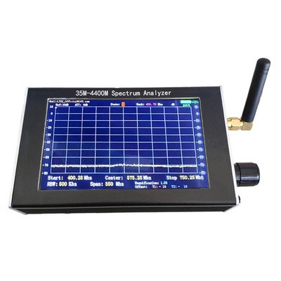 4.3 Inch Screen 35M-4400M Hand Spectrum Analyzer Measurement Interphone Signal