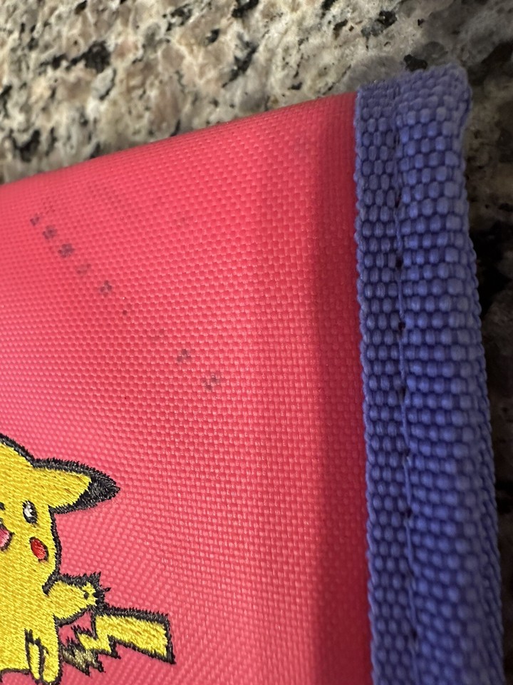 Vintage Original Pokémon Pikachu Gameboy Color Carrying Case/Bag 1990s ...