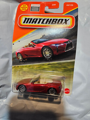 Matchbox 2021 Lexus LC 500 #44/125 T37A Red 2025 Combined Shipping
