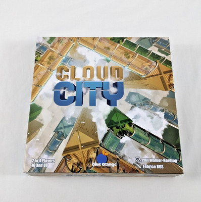 CLOUD CITY Board Game Used COMPLETE Blue Orange Games 2020