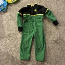John Deere Boilersuit Overalls Age 1-2  Kids Childrens Boys Girls Farmer