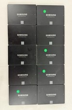 Lot of 10 Samsung 250GB 2.5" SATA III SSD 850 EVO MZ7LN250HMJP Tested  Wiped