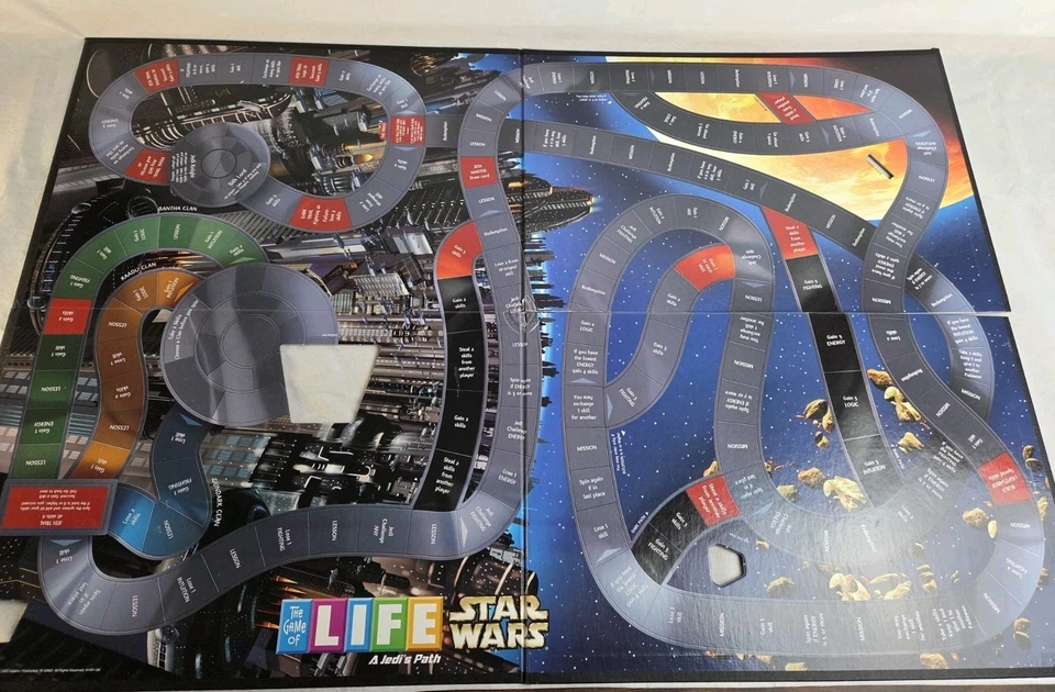 STAR WARS The Game of Life A JEDI'S PATH Edition BOARD GAME Complete 2002 MB - Image 4 of 4