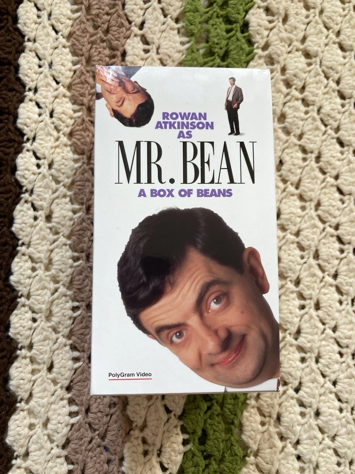 VTG Mr. Bean A Box Of Beans 89-93 4 VHS Set PolyGram Video Cult Rowan Atkinson  - Image 2 of 4