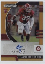 2020 Prizm Draft Picks Rookies Neon Orange /149 Anfernee Jennings #199 Auto 1j8q