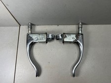 Coppia leve freni bici corsa epoca in ferro  usate