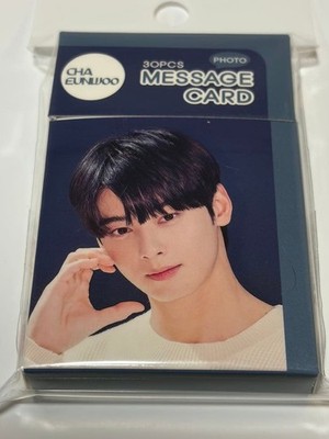 Cha Eun Woo 30 message cards included