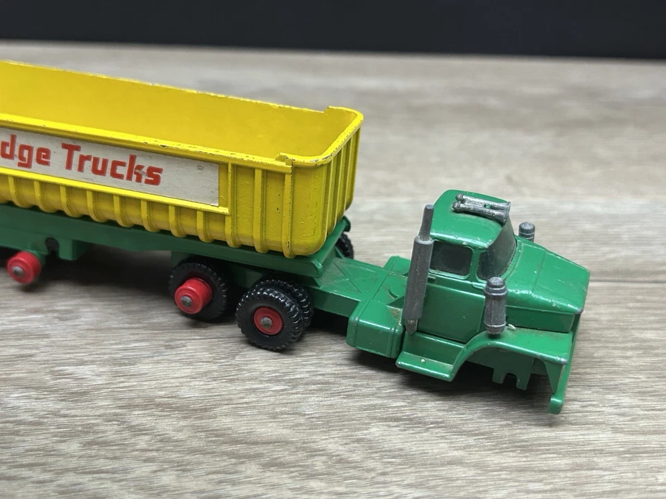 Vintage Matchbox Lesney England King Size K-16 Dodge Tractor & Tipper Diecast - Image 4 of 4