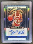 2024-25 Panini Obsidian Spud Webb Twilight Signatures Auto Autograph #/149 Hawks