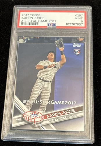 Aaron Judge 2017 Topps #287 All Star Game Exclusive Rookie RC PSA 9 Mint
