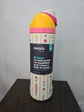 Owala FreeSip Stainless Steel Water Bottle / 24oz / Color: Flower Crown