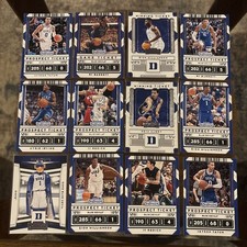 Duke Legends Panini Contenders Draft Picks Lot Of 12 JJ, Zion, Tatum, Irving etc