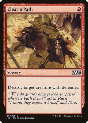Clear a Path C Magic 2015 (M15) 136 LP Foil